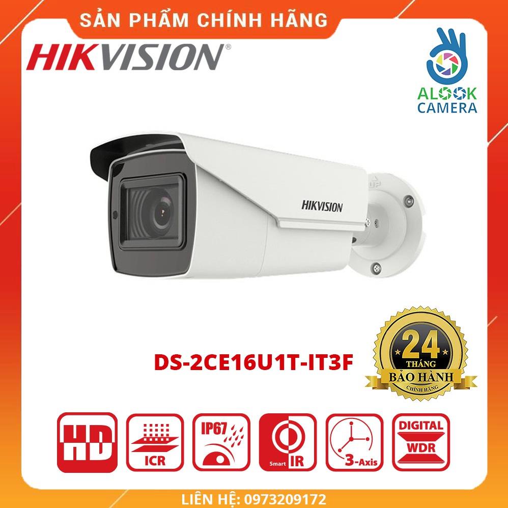 HÀNG CHÍNH HÃNG_Camera HD_TVI 8MP Hikvision DS-2CE16U1T-IT3F_BẢO HÀNH 24 THÁNG