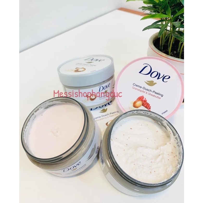 Dove tẩy da chết toàn thân - Bản Đức chỉ có 2 màu