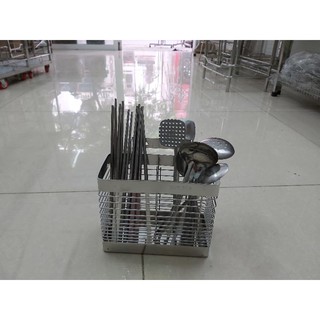 Giỏ đũa kép inox