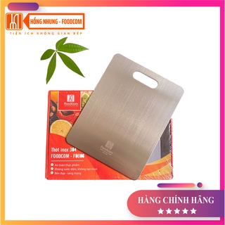 [HÀNG CHUẨN] Thớt inox 304 Foodcom - FC008 - Made in Việt Nam - size 30x23cm
