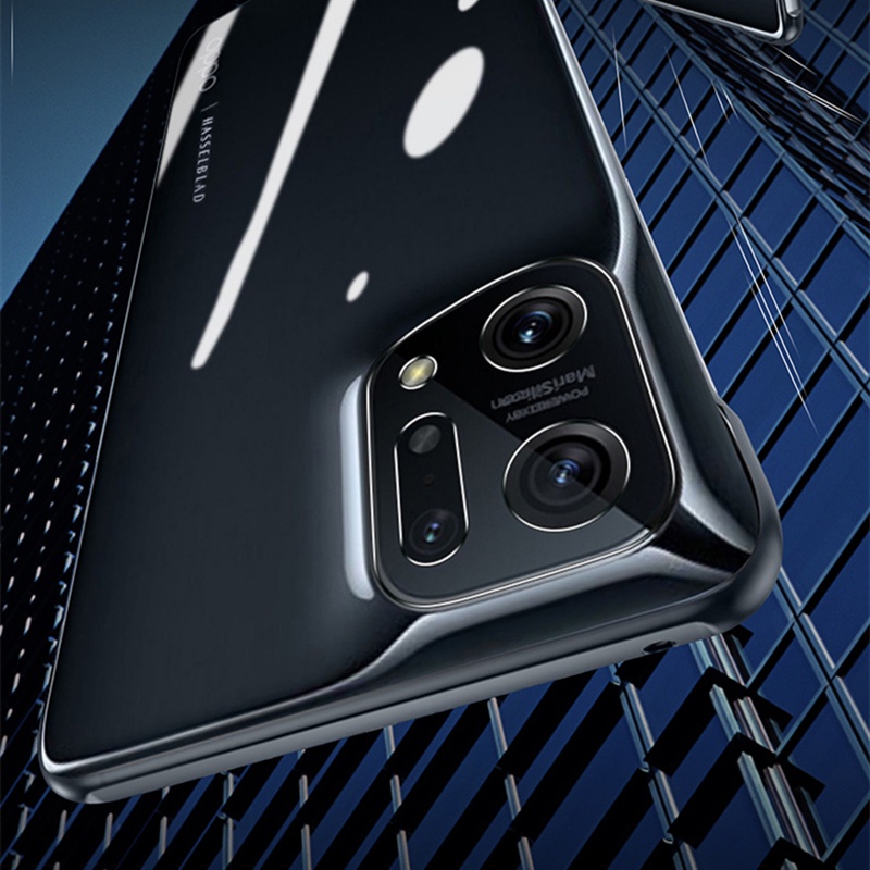 Ốp Điện Thoại PC Cứng Trong Suốt Siêu Mỏng Không Viền Cho OPPO Find X5 Pro Find X3 X2 Pro
