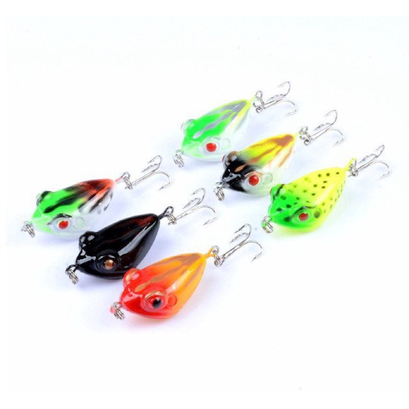 Mồi lure Ve sầu, Ong , Ếch cứng mini siêu nhạy cá