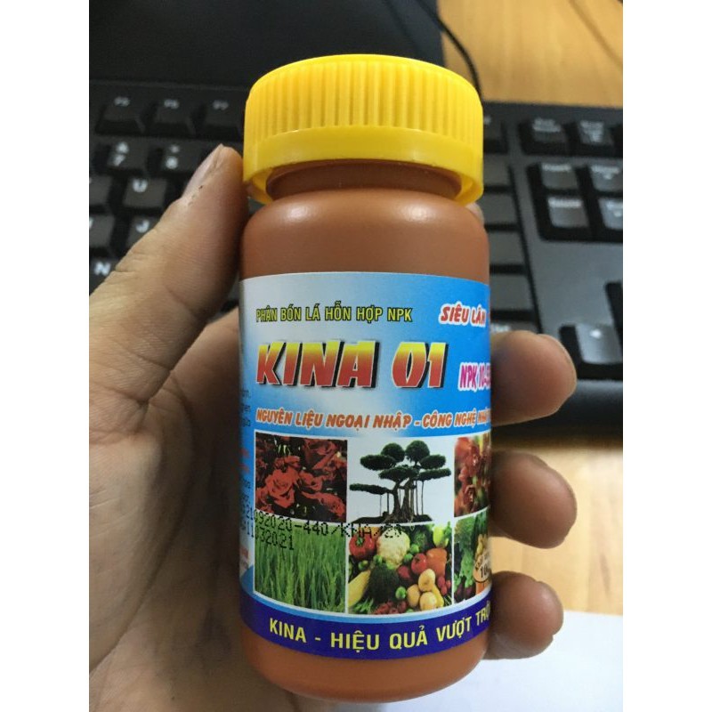 Phân Bón Siêu Lân 10-55-10 KINA Hũ 100gr