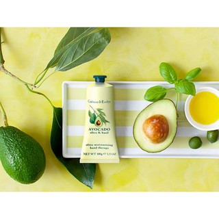 Kem dưỡng da tay Crabtree & Evelyn 25g - avocado olive and basil Hương trái bơ