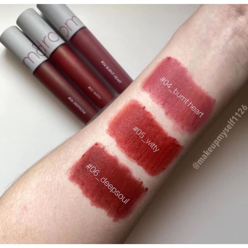 Son Kem Lỳ Romand Zero Velvet 06 Đỏ nâu