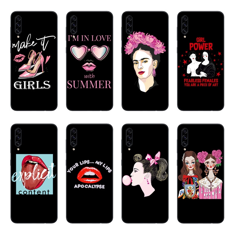 【Ready Stock】Meizu 16S Pro/16XS/16X/Meilan Pro 6/MX6 Silicone Soft TPU Case Pink Girl Printed Back Cover Shockproof Casing