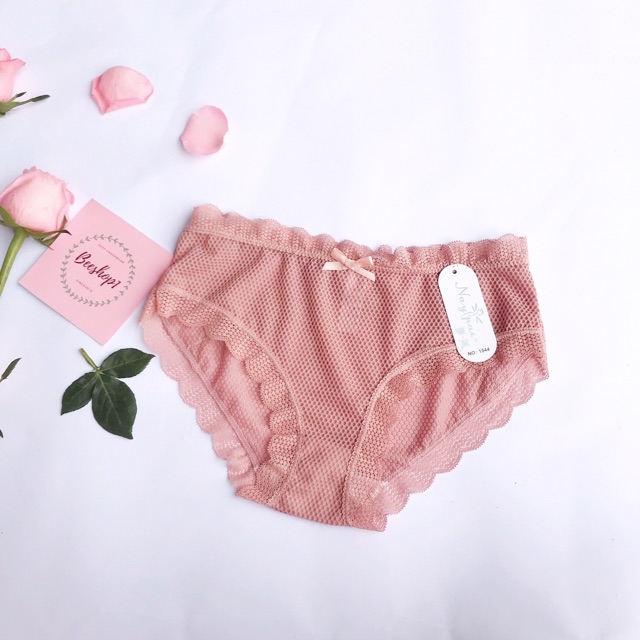 GIẢM 25K KHI NHẬP HIENNEW25_ Quần lót nữ, quần lót ren lưới Anee sexy thoáng mát mùa hè QR84