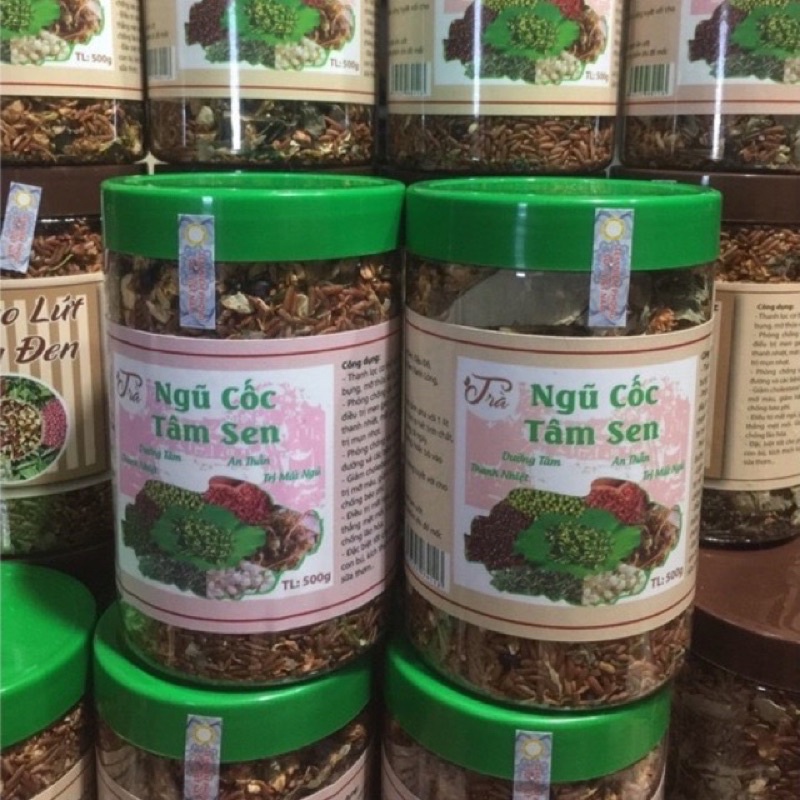 Ngũ cốc tâm sen giúp ngủ ngon hộp 500g