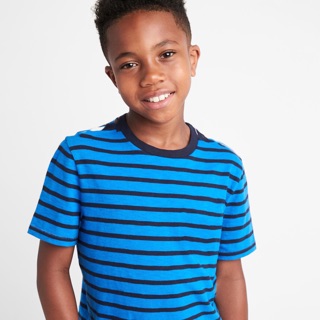 Áo thun kẻ sọc tay ngắn Baby Gap