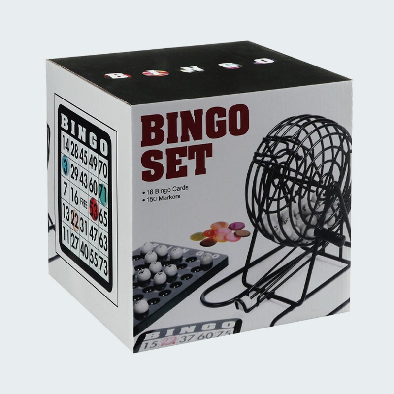 Set thẻ chip chơi Bingo truyền thống cho gia đình