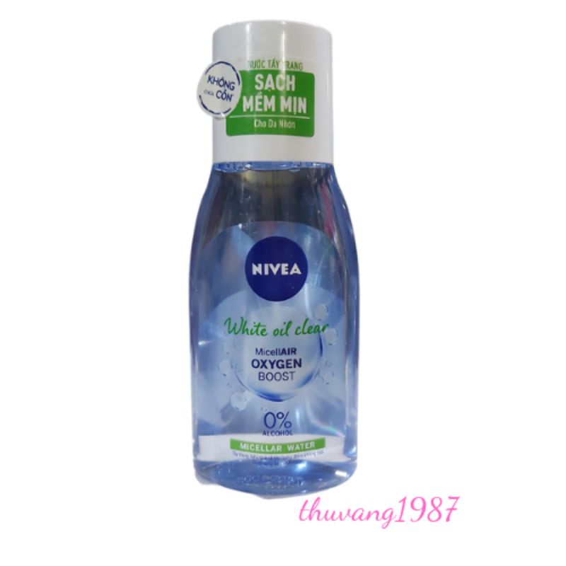 Nước tẩy trang nivea sạch mềm mịn 125ml