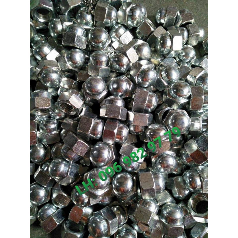 Ecu mũ, ecu tán keo, ecu khóa giáo, ecu rút size M6- M24.