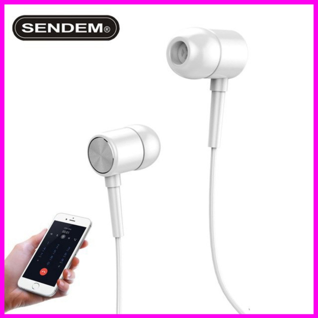 Tai Nghe Nhét Tai Chính Hãng sendem V5
