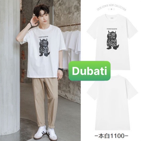 ÁO THUN NỮ NAM CÚ MÈO IN CHỮ NHẬT BẢN CỰC HOT TREND PHOM FORM RỘNG TAY LỠ PHONG CÁCH CAO CẤP - DUBATI FASHION