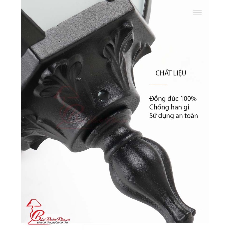 Đèn Gắn Tường Ngoài Trời ĐÈN TRANG TRÍ GIÁ BUÔN  Thiết Kế Theo Phong Cách Châu Âu Khung Nhôm Chắc Chắn 028