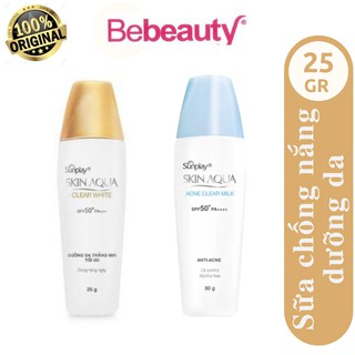 Sữa Chống Nắng Dưỡng Da Ngừa Mụn Sunplay Skin Aqua Acne Clear SPF 50+ PA++++ (25g) - 0514060