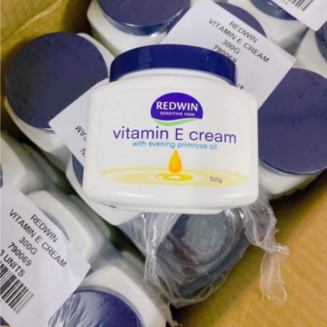 KEM DƯỠNG DA MỀM MỊN REDWIN VITAMIN E CREAM 300G ÚC