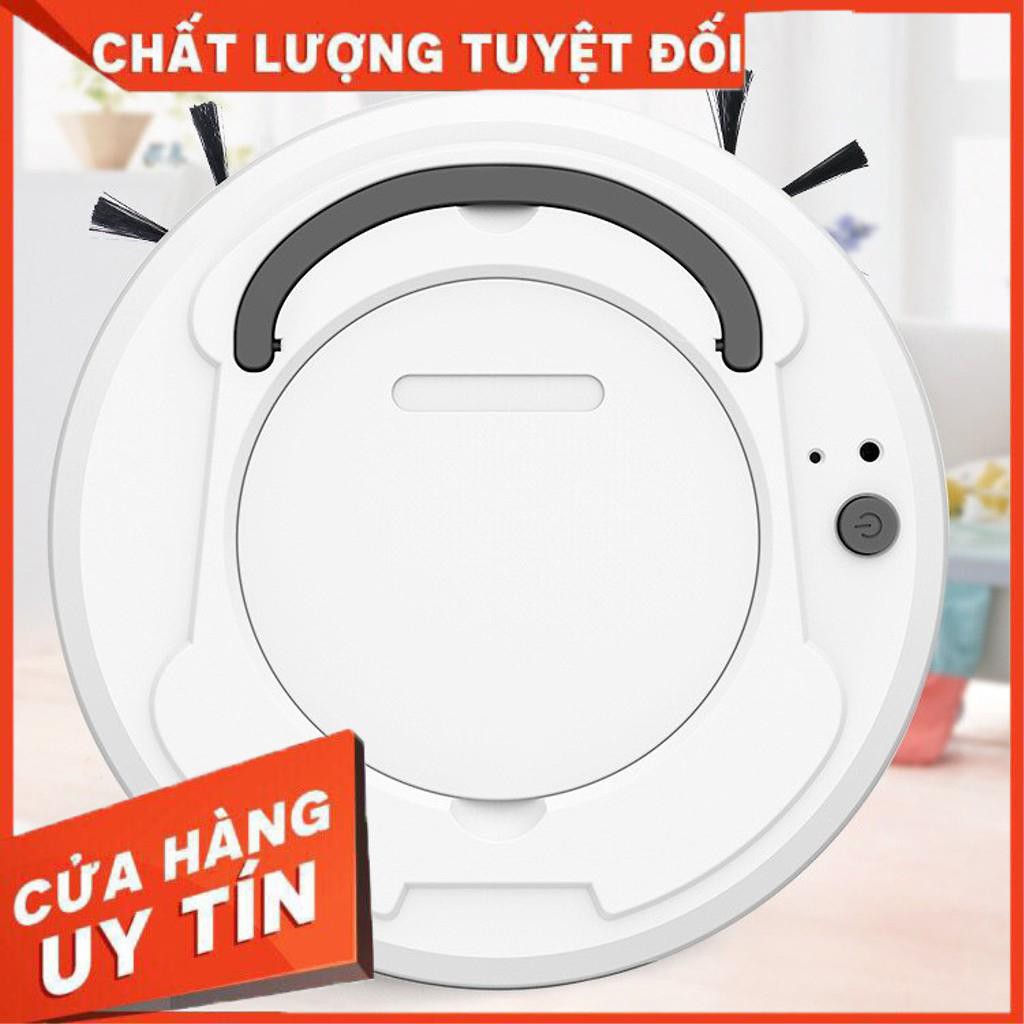 [XẢ KHO+FREE SHIP] Rô bốt hút bụi lau nhà,tự động lau nhà hút bụi, cảm biến tránh né vật cản, tự động tìm bụi bẩn