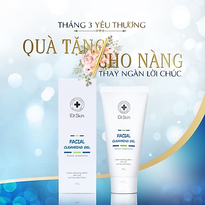 Sữa rửa mặt lên men IDr Skin Facial Cleansing Gel 120g dùng được cho da nhạy cảm
