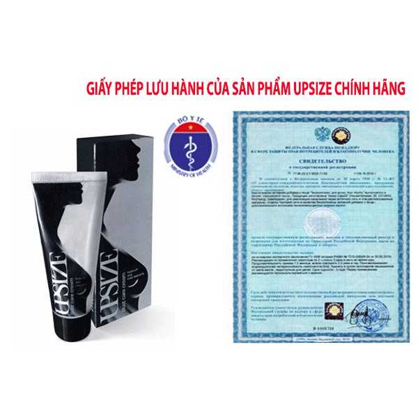 Kem Nở Ngực UPSIZE [Hàng Chính AUTH] - Kem Massage Tăng Kích Thước ngực Upsize AN TOÀN &amp; HIỆU QUẢ NHANH (Loại mới nhất)