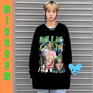 Áo sweater nữ form rộng Min Room - áo nỉ nam nữ unisex form rộng Billie Eilish ASBL