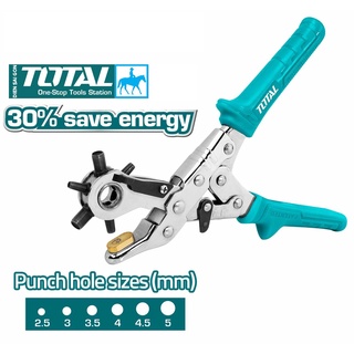 Kềm Bấm Lỗ Dây Nịt Vải Da Bóp Túi Xách Trợ Lực 30% TOTAL THT33526