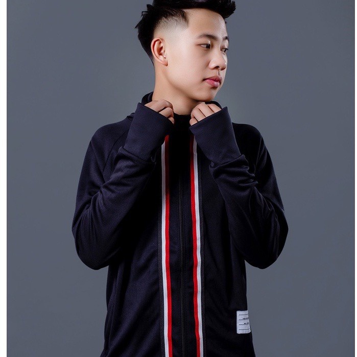 Áo Chống Nắng nam nữ Thome 1 sọc chất liệu umi phong cách hàn quốc, Áo chống nắng unisex nam nữ
