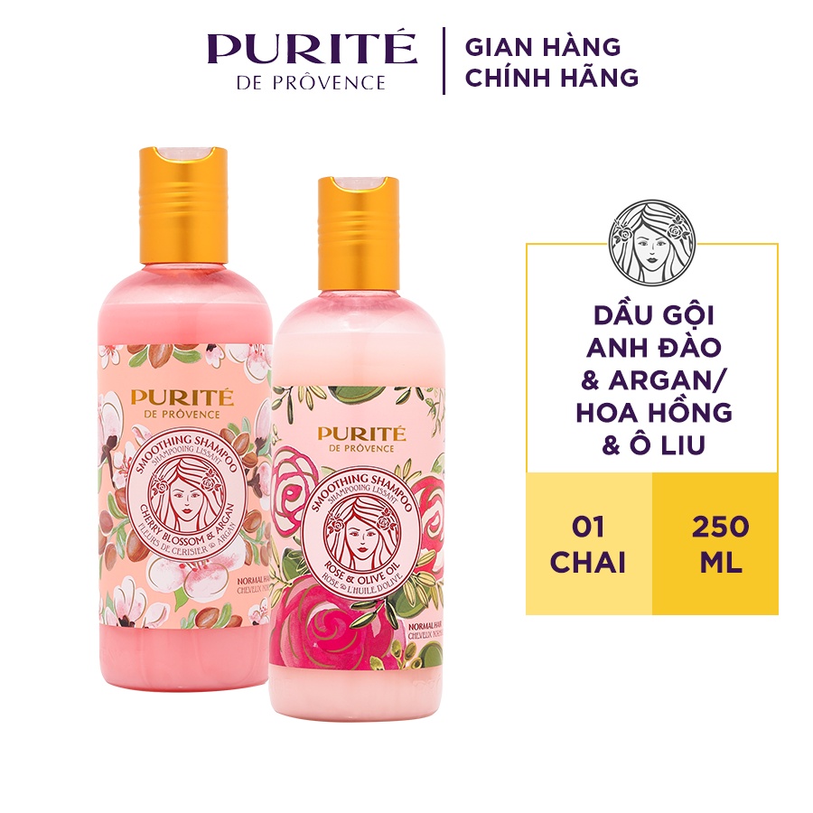 Dầu gội Mềm Mượt Purite 250ml