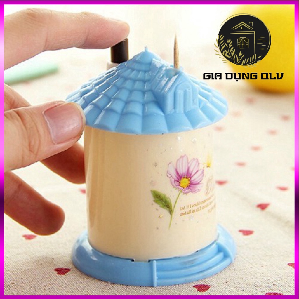 Hộp đựng tăm hình căn nhà dễ thương