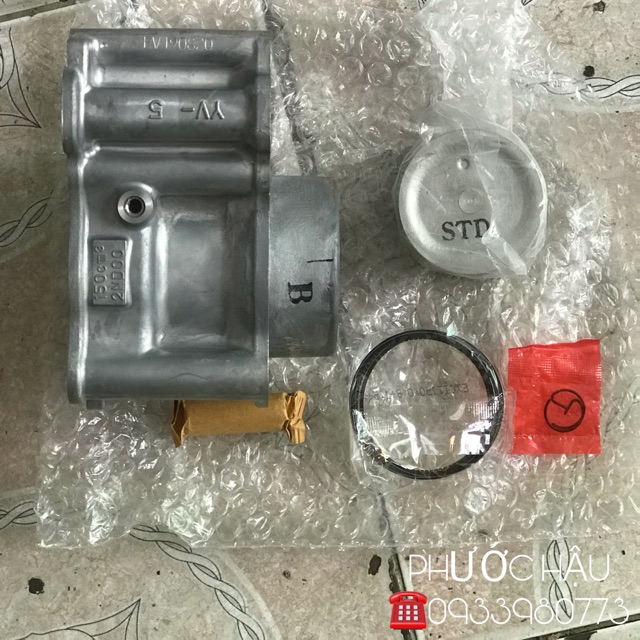 Lòng Ceramic Exciter150 ( 57mm ) Chính hãng , Piston đầu lõm STD