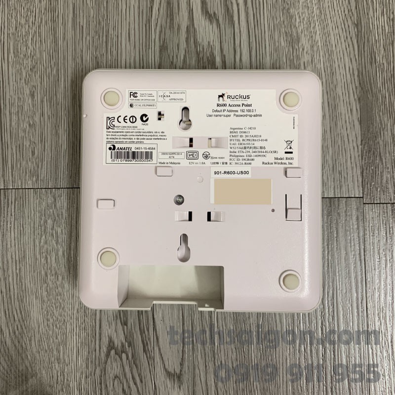 Bộ phát wifi Ruckus ZoneFlex R500, R600 Unleashed, mesh roaming có dây, không dây