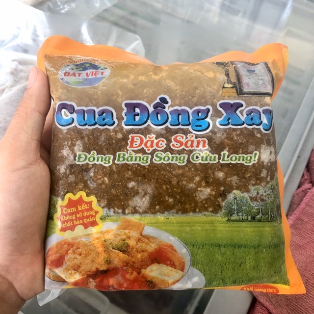 CUA ĐỒNG ĐẤT VIỆT GÓI 500g