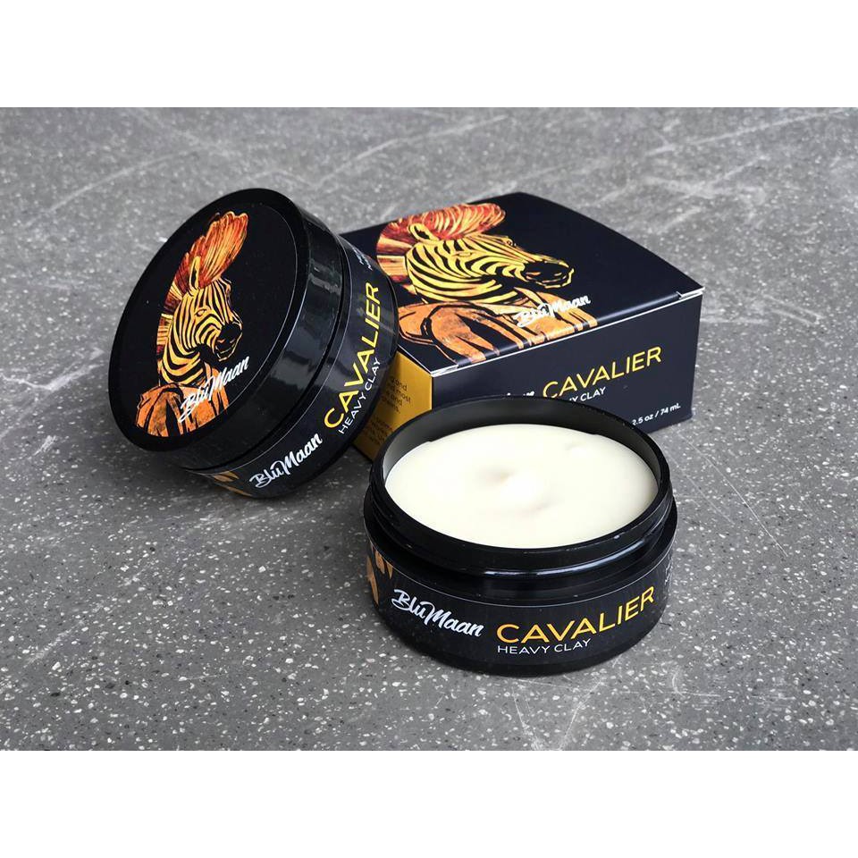 [Chính hãng] Sáp wax vuốt tóc cao cấp Blumaan Cavalier Clay (Ngựa vằn)