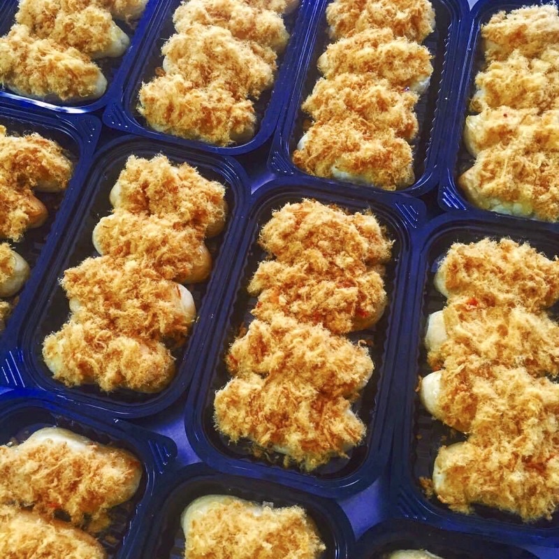 Bánh Sâu phô mai gà cay