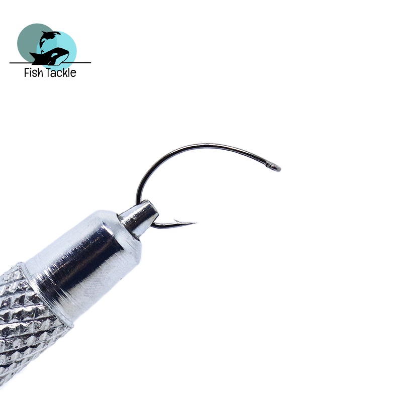 Bộ 10 Móc Câu Cá Màu Đen Chất Lượng Cao