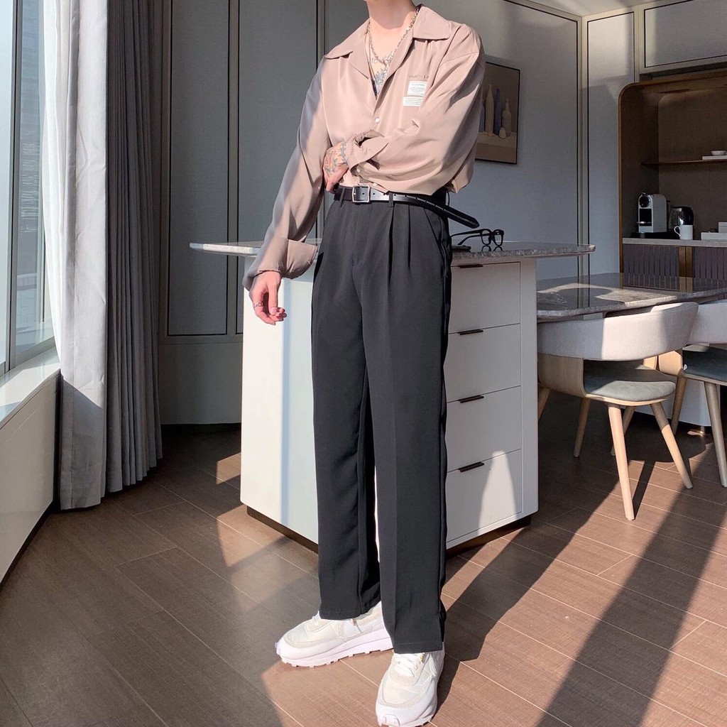 RYAN - QUẦN CHRIS LOOSE FIT PANTS (black) | BigBuy360 - bigbuy360.vn