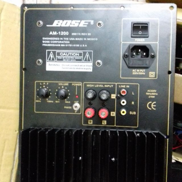 Mạch công suất loa Sub Bose- nguồn đồng xịn.