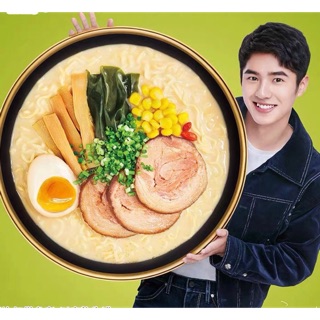 Mì ramen ăn liền dạng ly Thang Đạt Nhân Lưu Hạo Nhiên đại ngôn