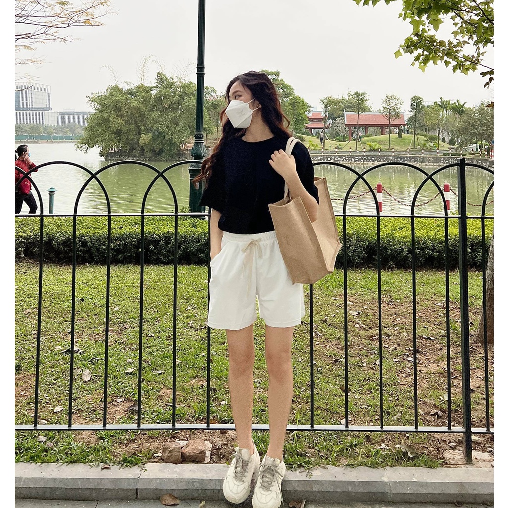 (FREESHIP) set áo thun quần da cá miho.house