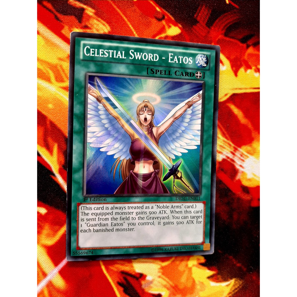 Thẻ Bài Mint90 Yugioh Monster Spell Celestial Sword - Eatos - Super