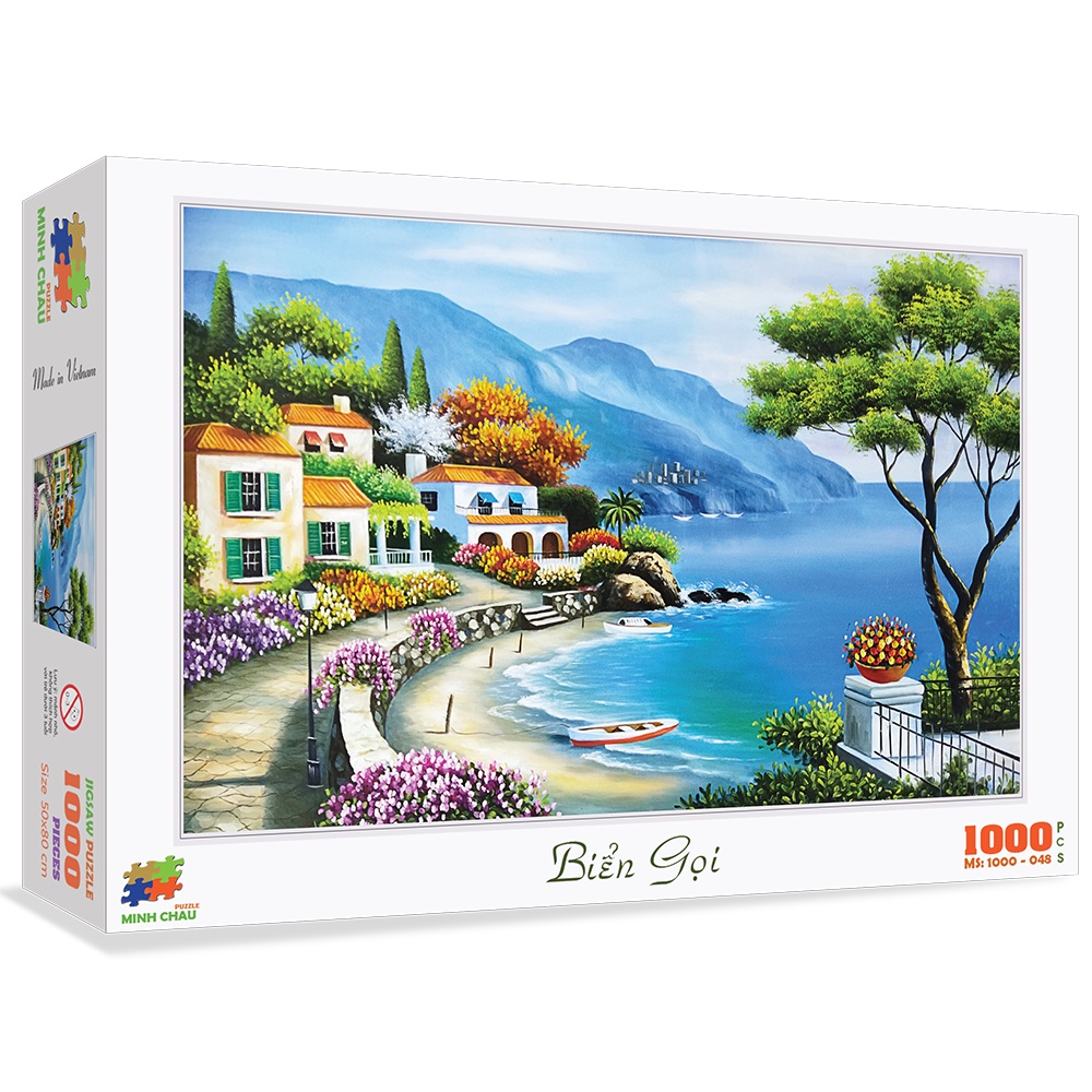 Bộ tranh xếp hình cao cấp 1000 mảnh – Biển Gọi (50x80cm)