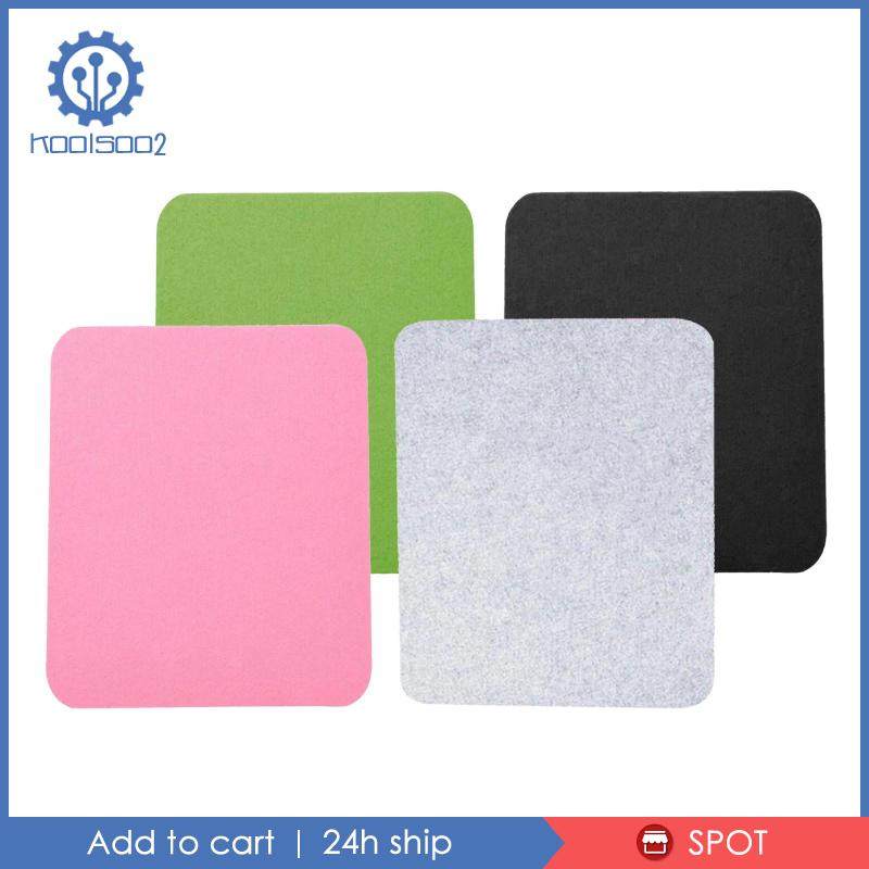 Tấm Lót Chuột Và Bàn Phím Máy Tính 20x23cm Màu Xanh Lá Koolsoo2 Tiện Dụng