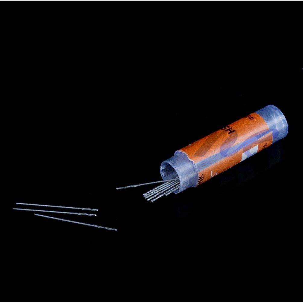 Set 10 mũi khoan xoắn ốc HSS 0.5mm đa chức năng tiện dụng