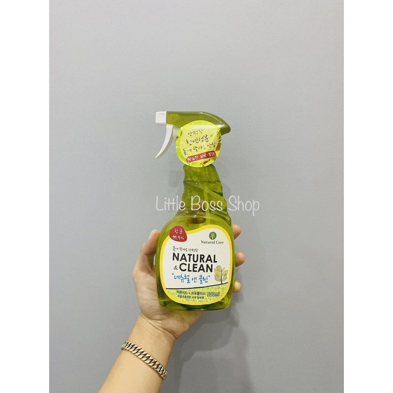 XỊT KHỬ MÙI DIỆT KHUẨN NATURAL CORE HƯƠNG KHUYNH DIỆP