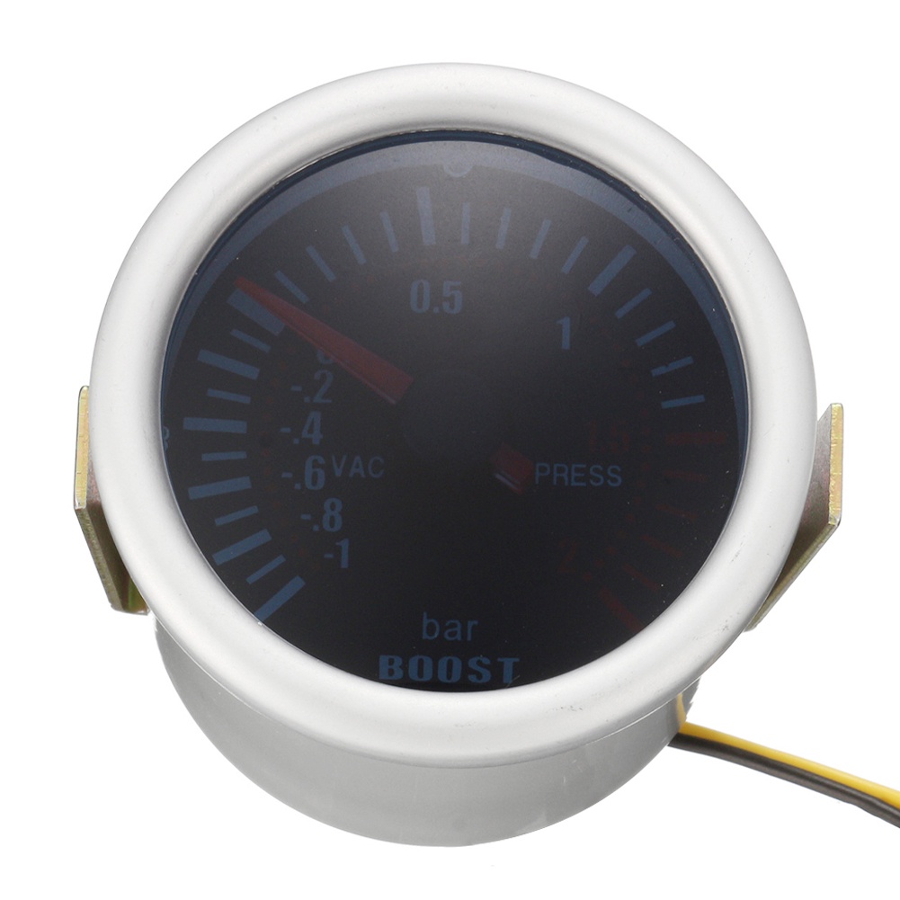 Đồng Hồ Đo Áp Suất Turbo 2&quot; 52mm Có Đèn LED Cho Xe Hơi