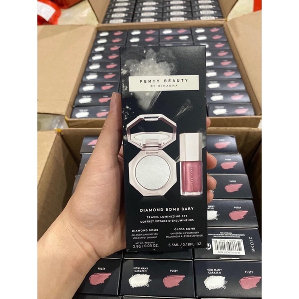 Set Fenty mini Lip and highlight | BigBuy360 - bigbuy360.vn