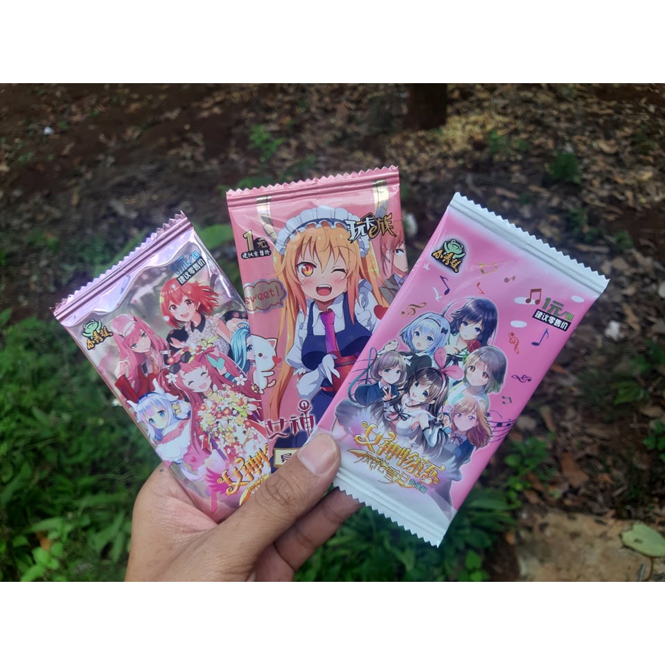 1 Pack thẻ Bay nhân phẩm Anime Waifu dễ thương - Baystore