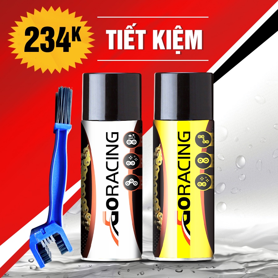 Combo bảo dưỡng và vệ sinh sên GoRacing