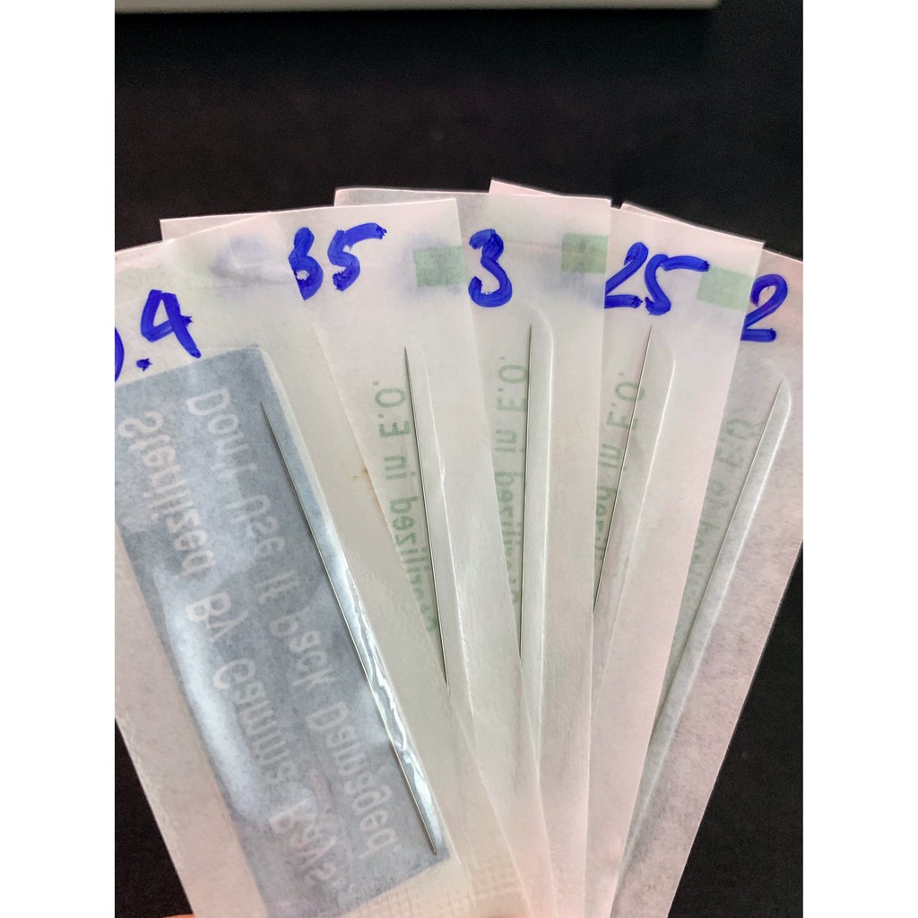 Kim Nano - Kim 1 dài cho Máy xăm phổ thông, Máy Rồng, Máy IDM, Máy xăm thẩm mỹ, y khoa