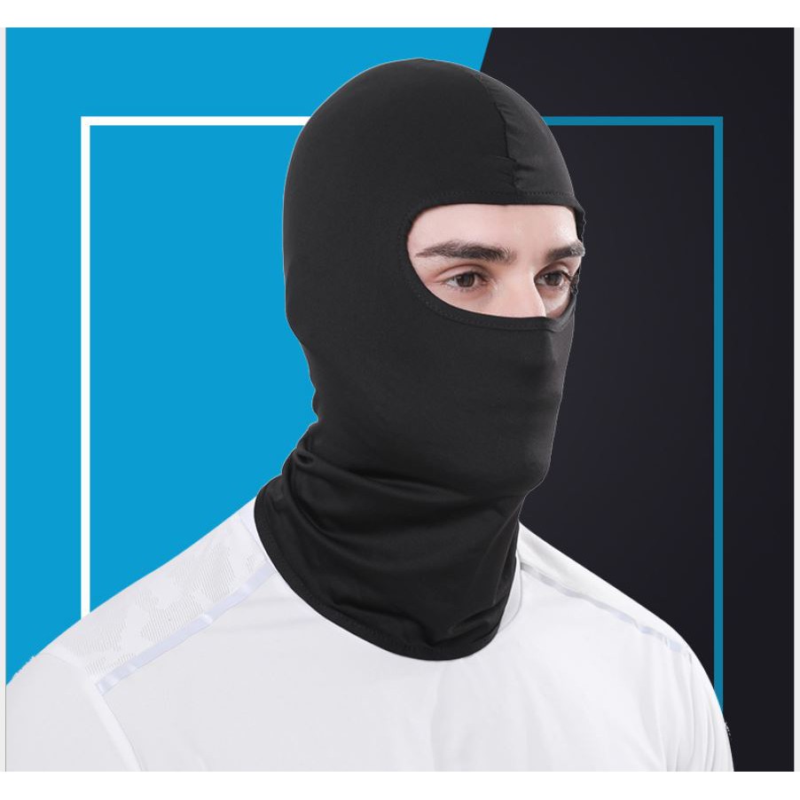 Khăn trùm full mặt Ninja dành cho biker, đi phượt - Chất vải thoáng mát, thấm hút mồ hôi TỐT | BigBuy360 - bigbuy360.vn